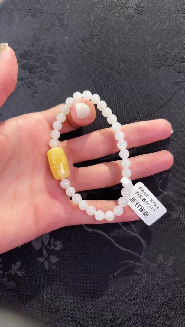 未镶嵌手串和田玉和田玉手串