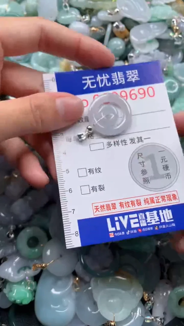 颈饰未镶嵌翡翠9690