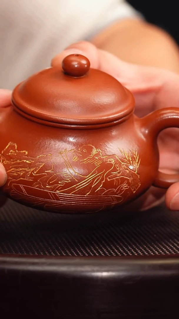 茶壶紫砂宜兴紫砂原矿壶