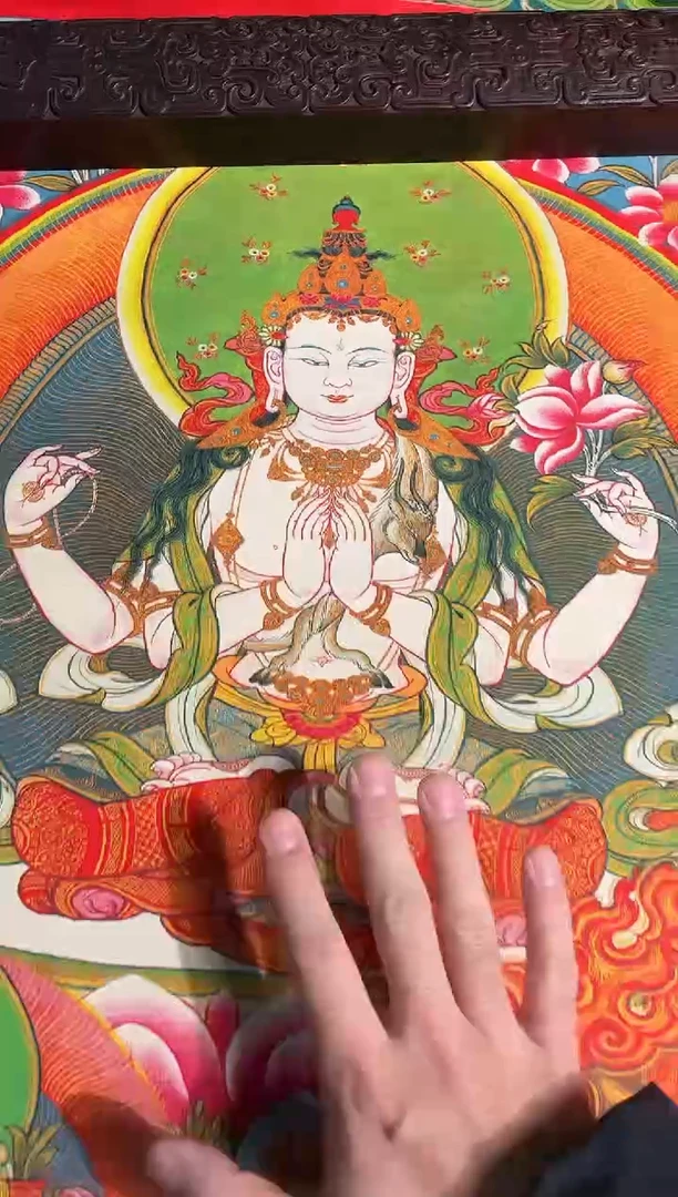 卷轴画天天的唐卡tk160