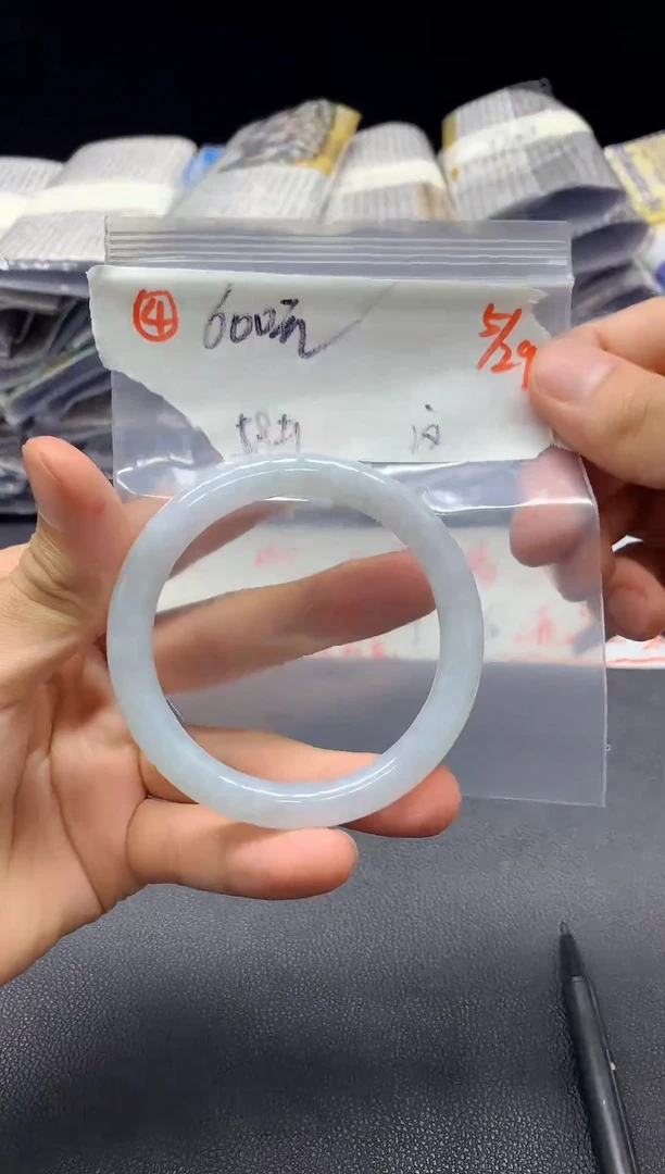 定制翡翠毛货需要精细抛未镶嵌天然A货翡翠 58 ￥600