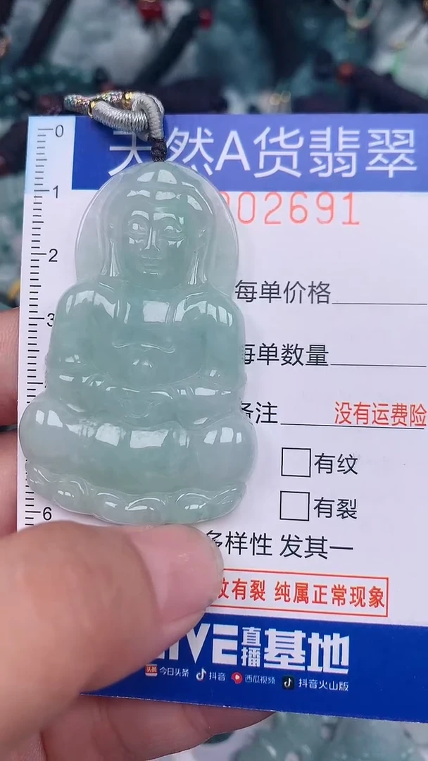 翡翠未镶嵌颈饰...0002691