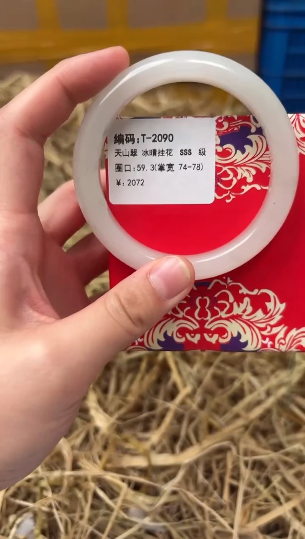 未镶嵌手镯石英质玉T-2090