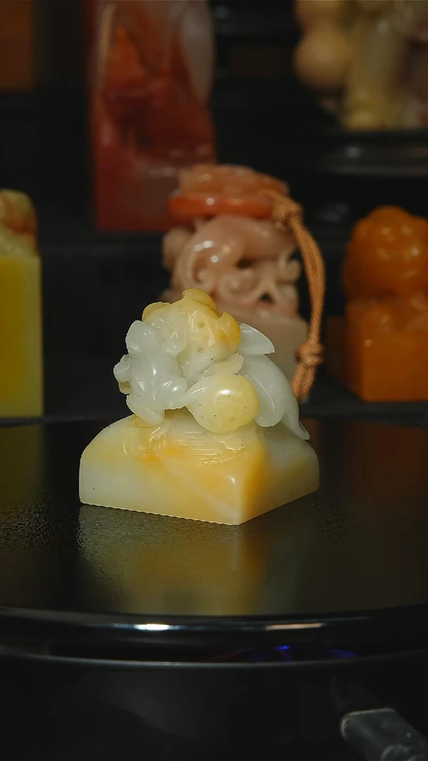 寿山石印石用****3寿山石印章16