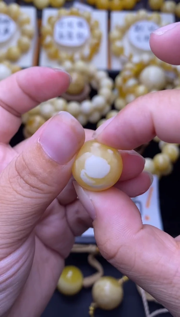 裸石琥珀未镶嵌大小姐珠宝严选78