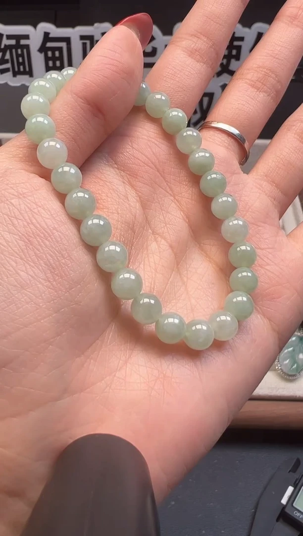 未镶嵌手串翡翠 缅甸珠宝严选