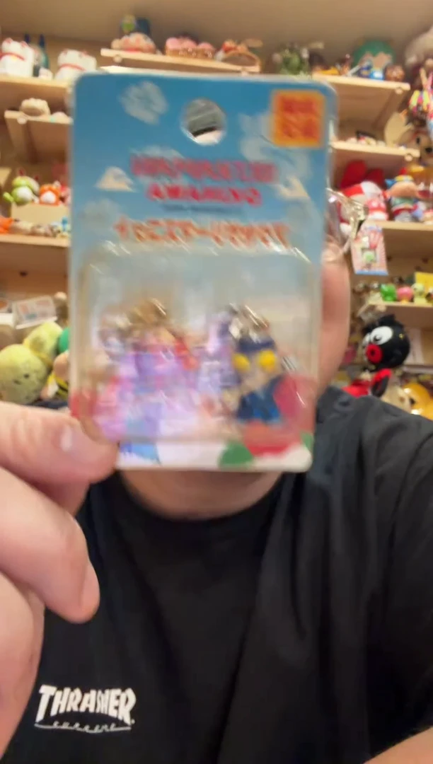 动态1【飘】冲绳限定一对装钥匙扣板卡