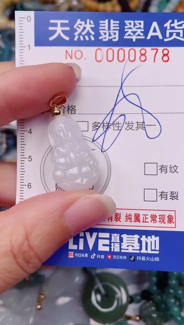 颈饰未镶嵌翡翠00000878