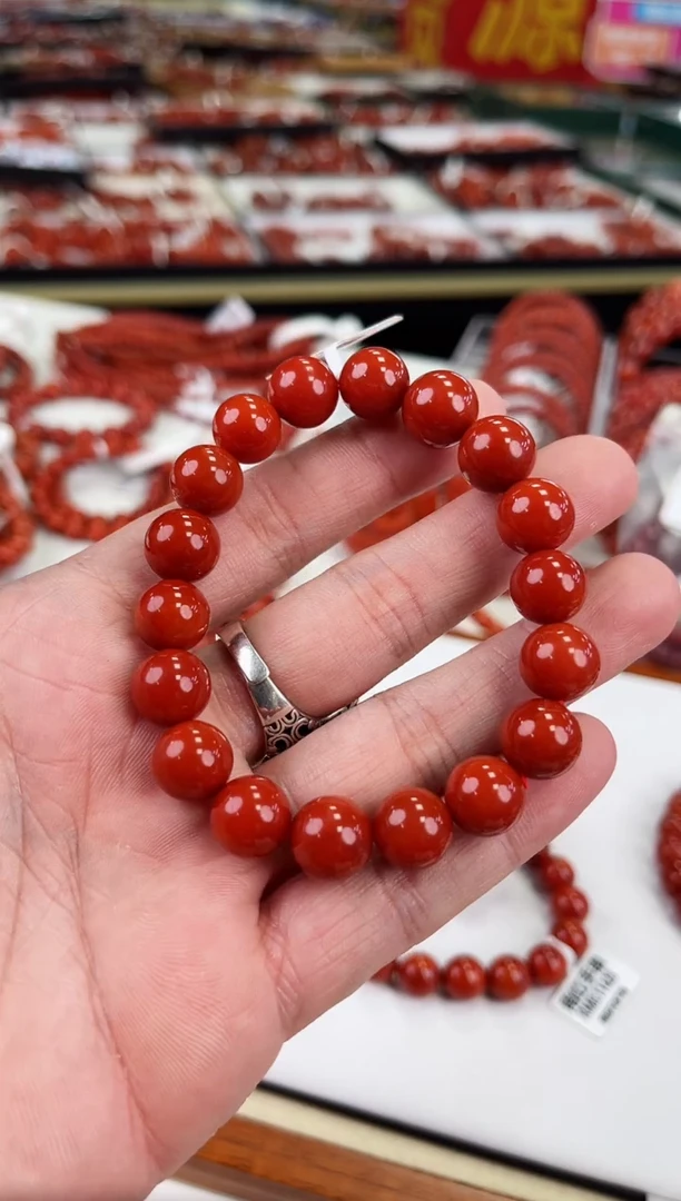 【闪购商品】南红玛瑙瓦西手串11+未镶嵌一个/条