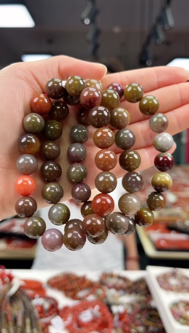 手链玛瑙未镶嵌盐源手串11+（多样式发其一）