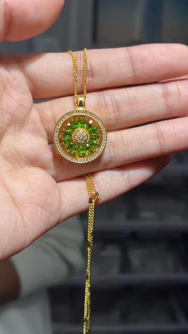 银S925镶嵌透辉石其他（扎德严选）