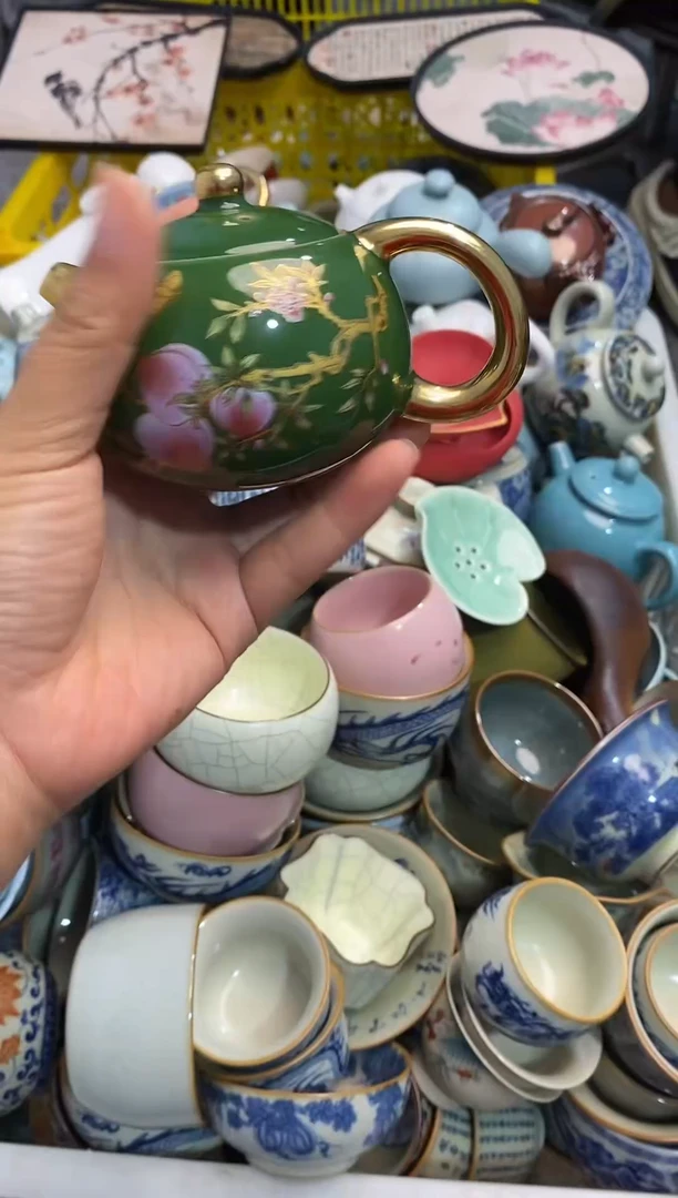 高端 茶壶 茶杯 茶具 轻轻微瑕