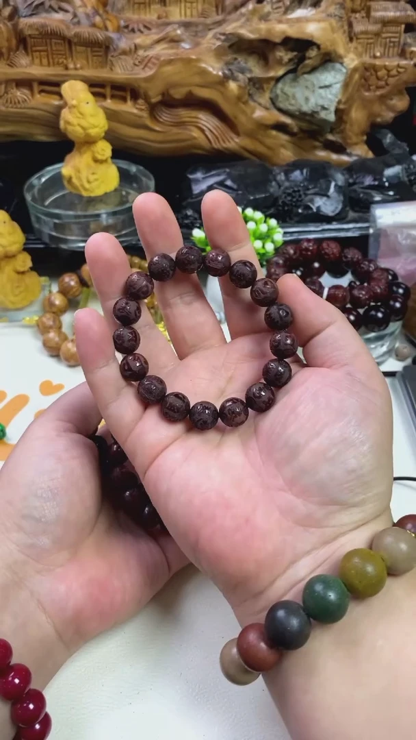 【闪购商品】小叶紫檀手串/手链印度小叶紫檀1.2