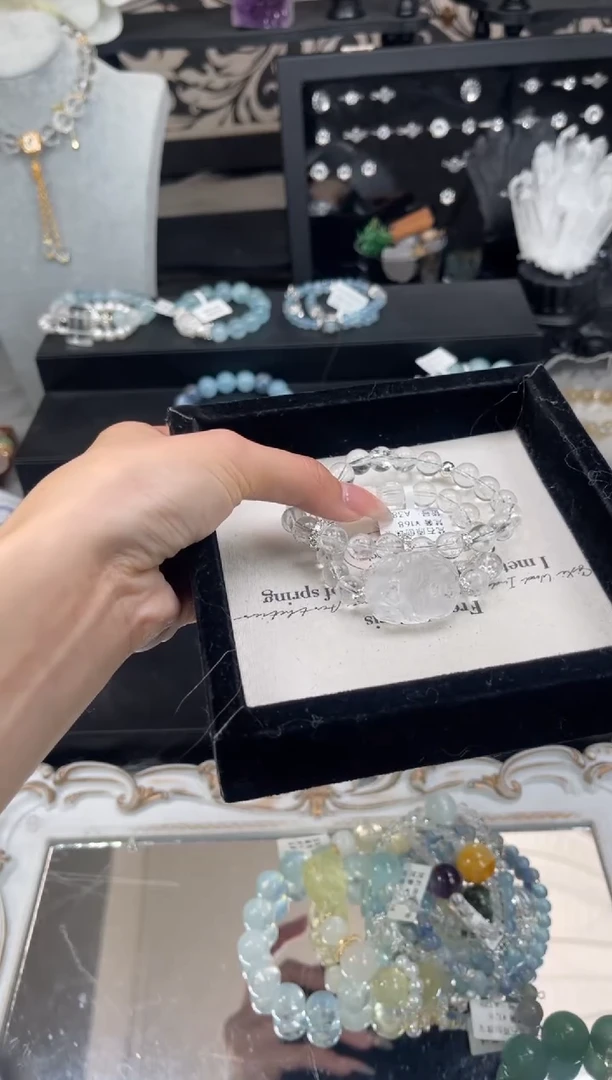 【闪购商品】水晶手链未镶嵌天然水晶 多样性发货