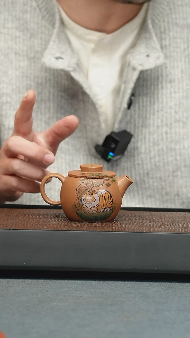 【闪购商品】紫砂茶壶五堂 金刚巨轮-胖虎