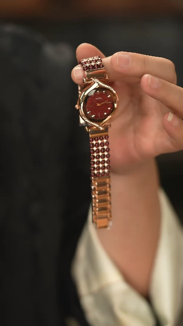 【闪购商品】石榴石手表未镶嵌新款