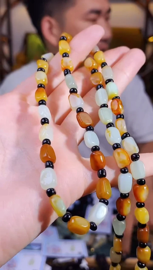 和田玉未镶嵌颈饰多样性发货拍一单发一个