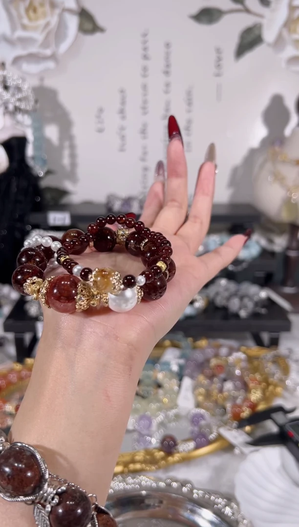 【闪购商品】水晶手链未镶嵌天然水晶默认微瑕，多样性发货发其一