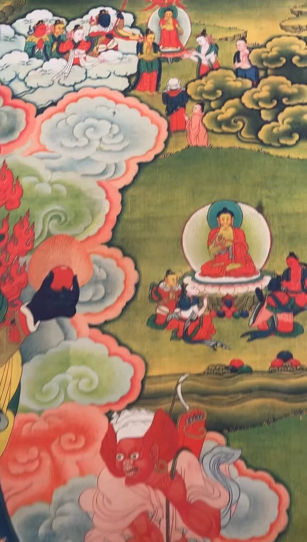 卷轴画唐卡16068