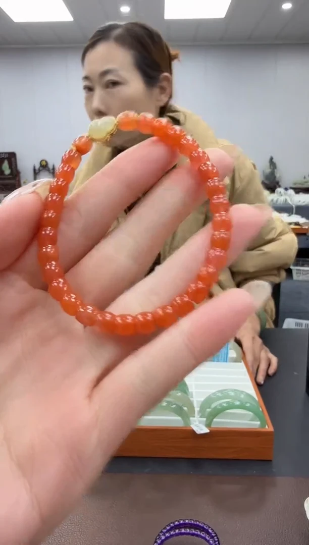 未镶嵌手串南红玛瑙多样性发其一jrj
