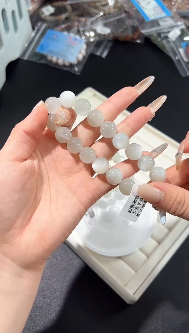 未镶嵌手链长石58c多样性发其一【1条】默认微瑕