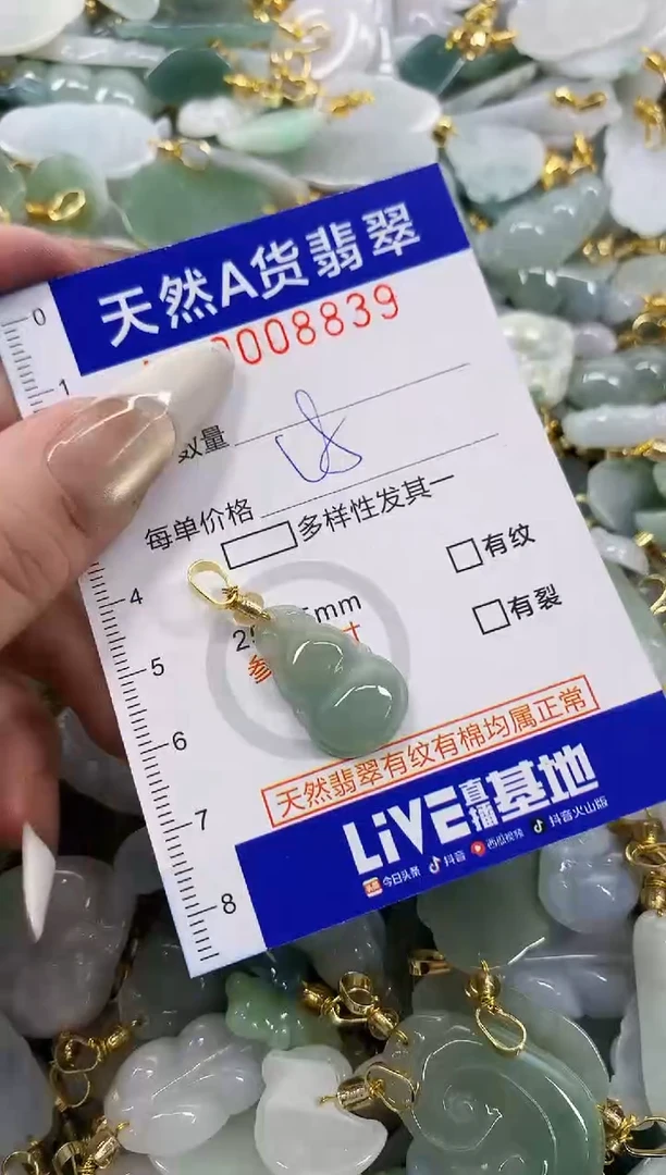 颈饰未镶嵌翡翠天然A货翡翠