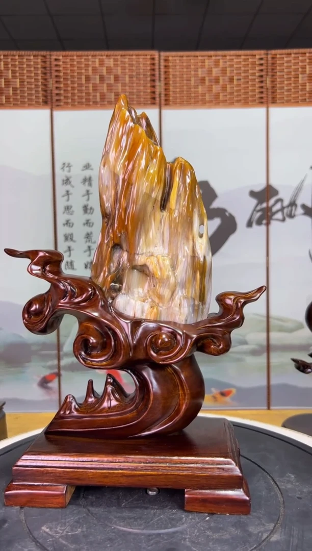 未镶嵌珠宝奇石硅化玉4