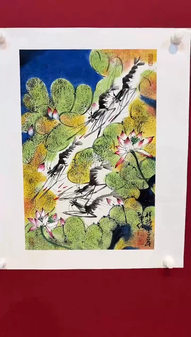 国画铭洺圣东方艺术/朱建红/国画