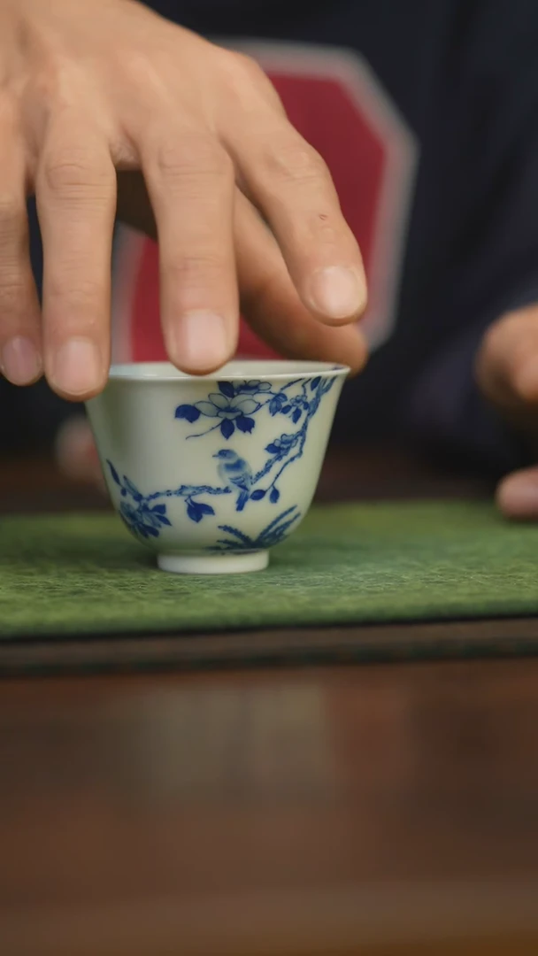 【闪购商品】杯柴窑青花破价福利