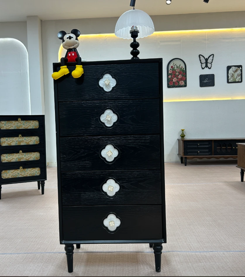 四叶草 五斗柜 进口实木 专柜同款