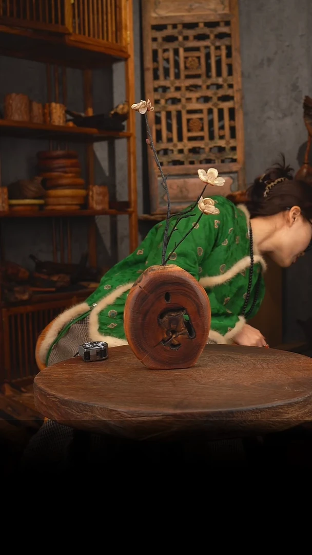 木作作品干泡台等955