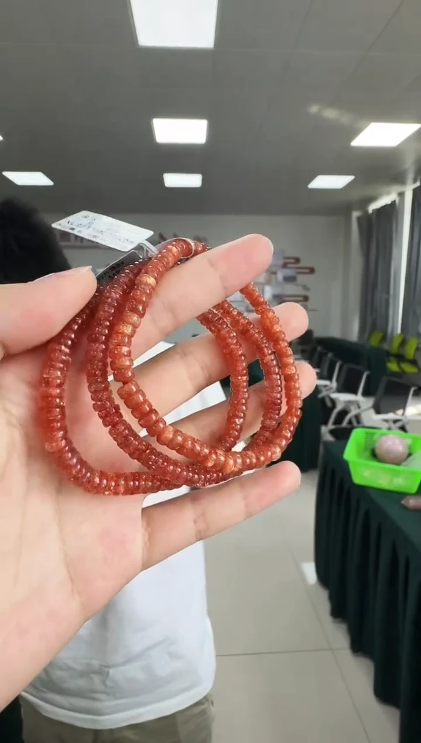 手链未镶嵌日光石XL2275 约5mm多样试发一件