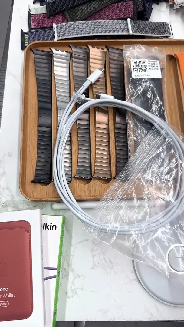 准新品100w 苹果原装线 2米