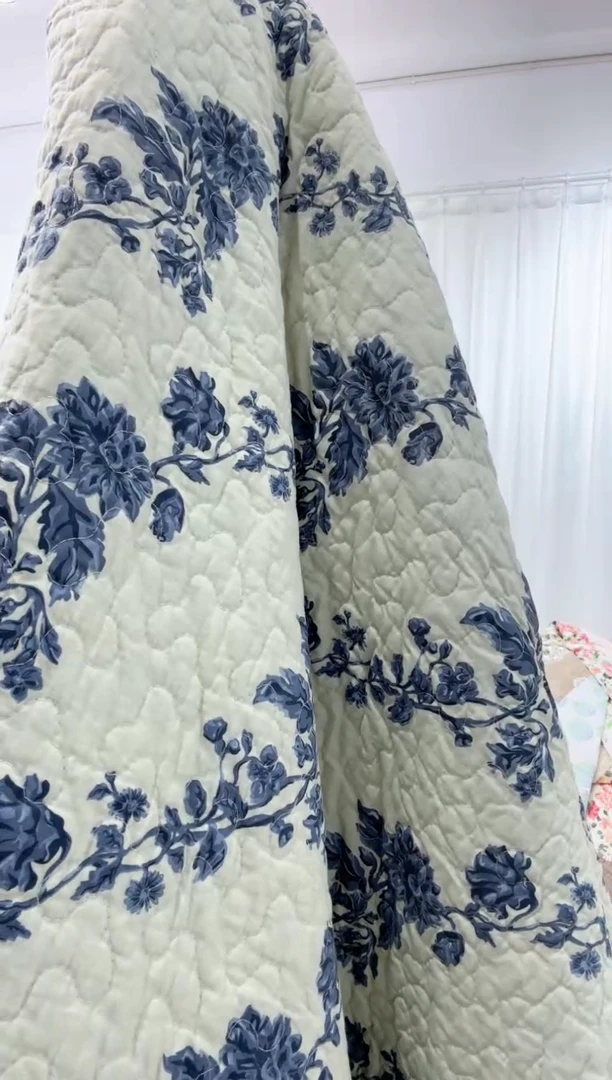 棉22*240纯棉床盖170号微瑕