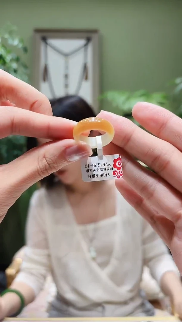 未镶嵌戒指和田玉和田玉戒指Y1220-10