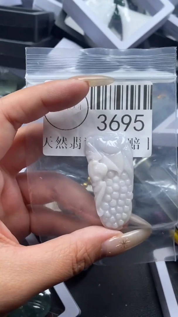 颈饰未镶嵌翡翠3695