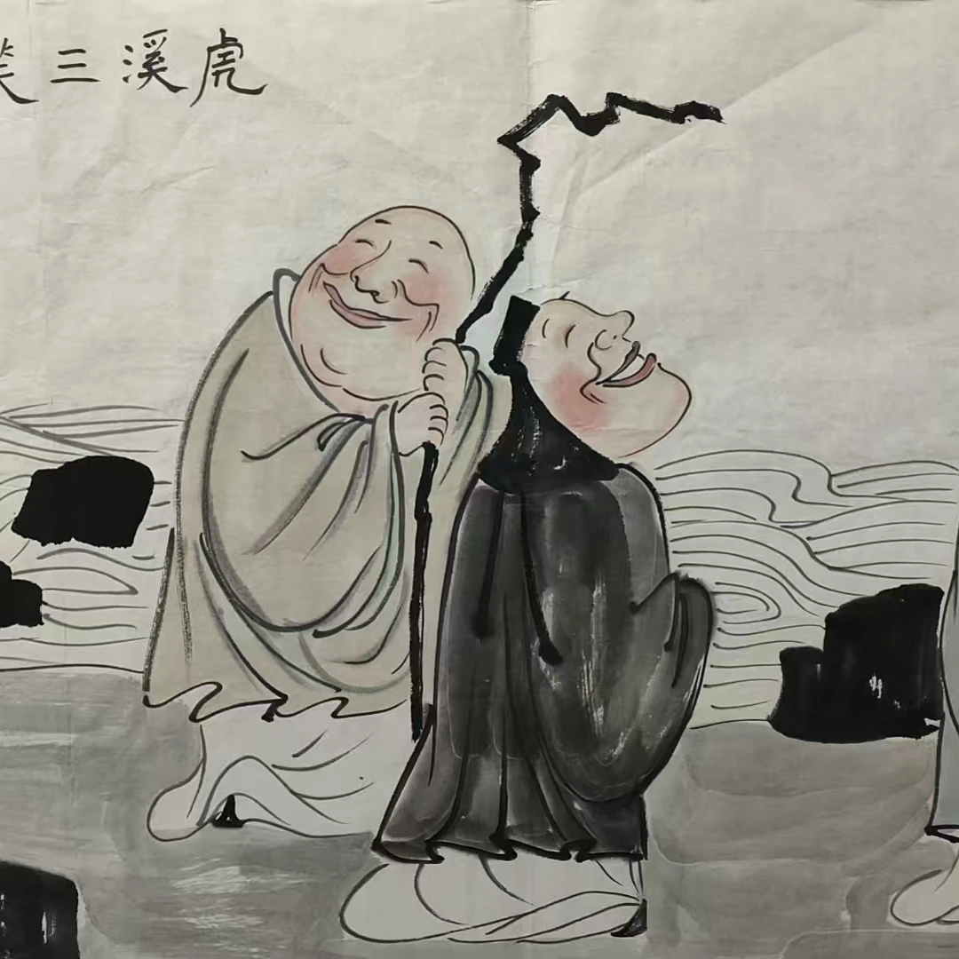 徐乐乐款人物横副100/50