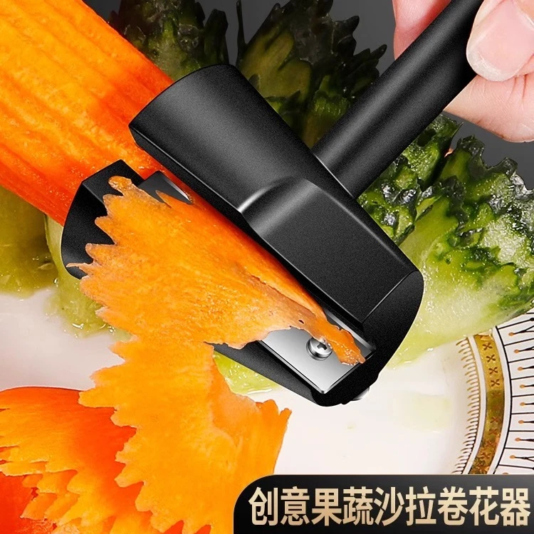 [彦童]多功能卷花 不锈钢创意雕花器