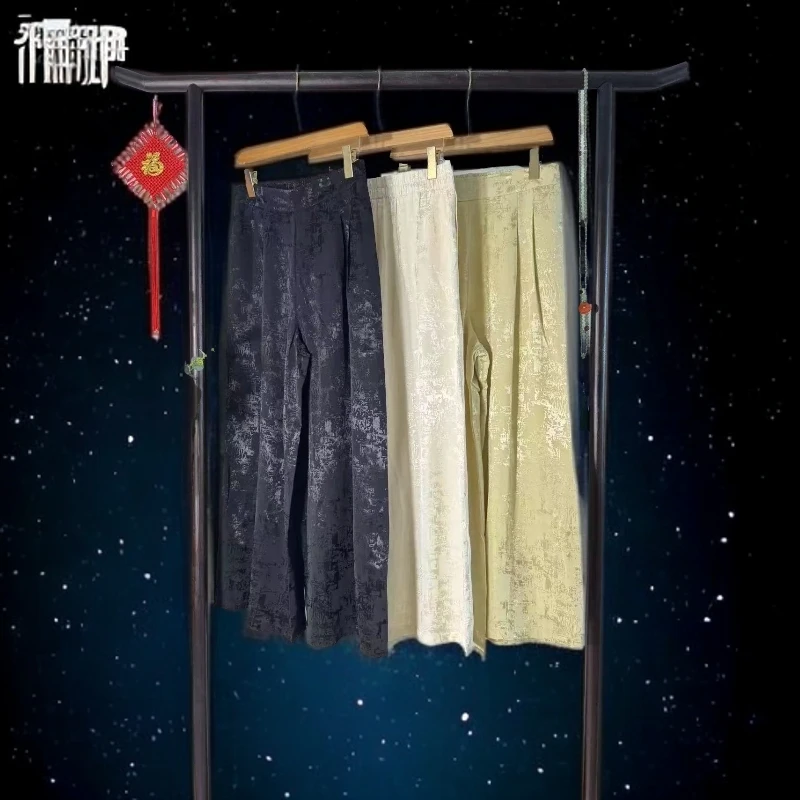 000-4时尚气质设计师显瘦洋气阔腿裤