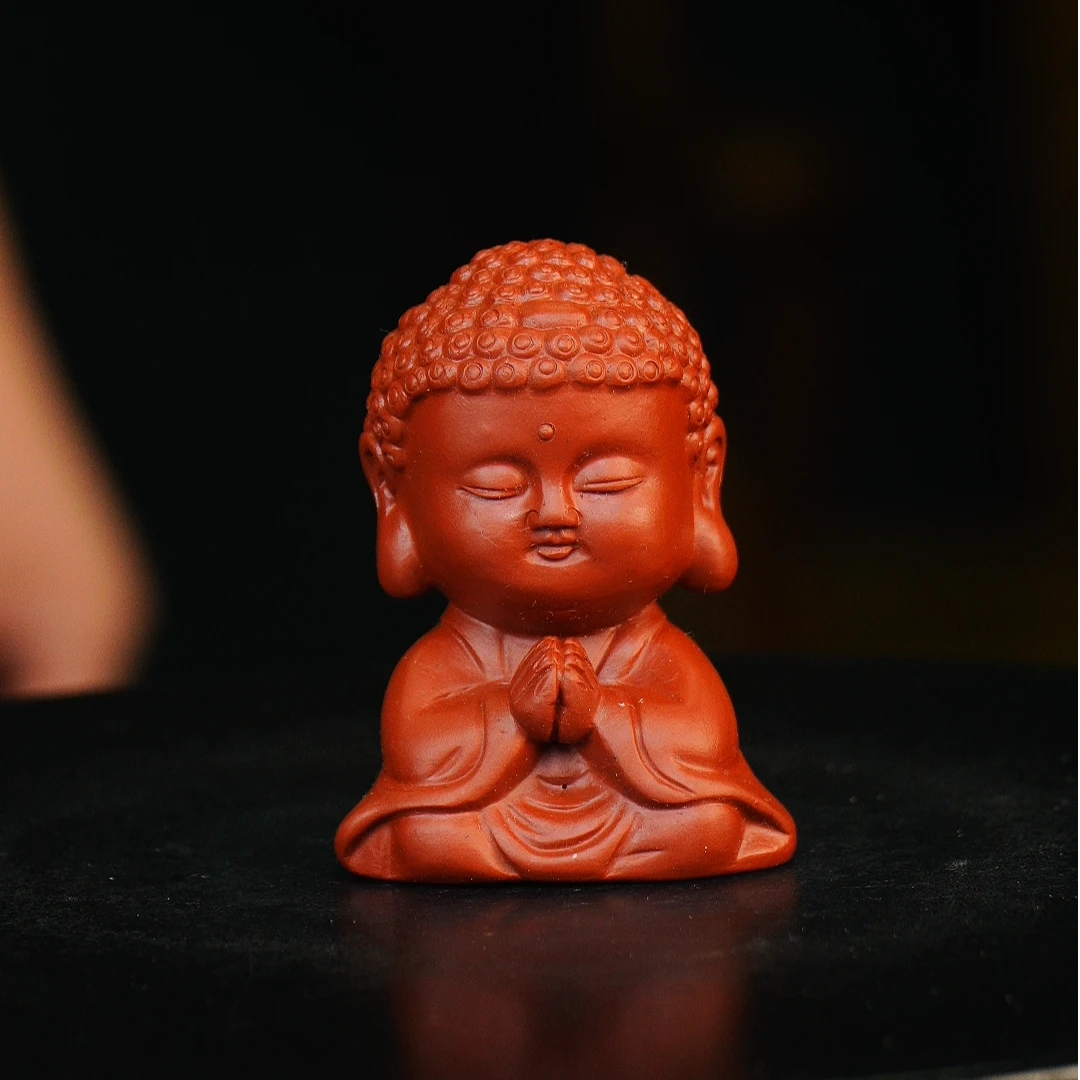 红宝宝佛 宜兴紫砂茶宠