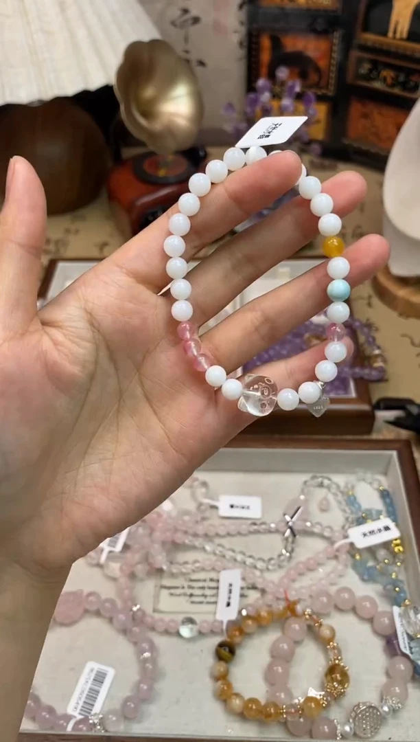 手饰和田玉银S925镶嵌304