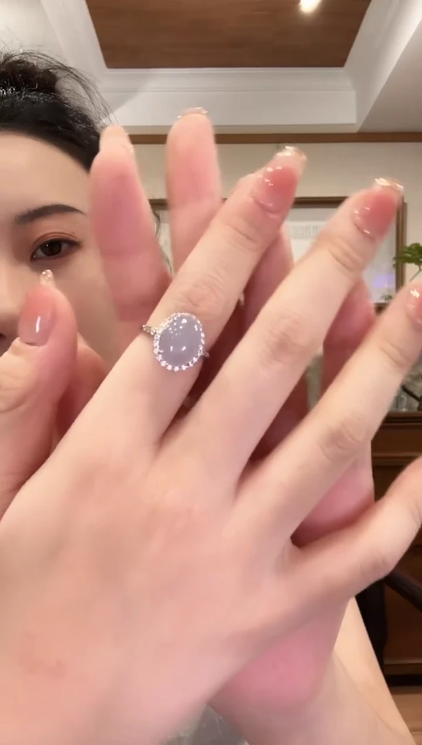 翡翠银S925镶嵌颈饰国风