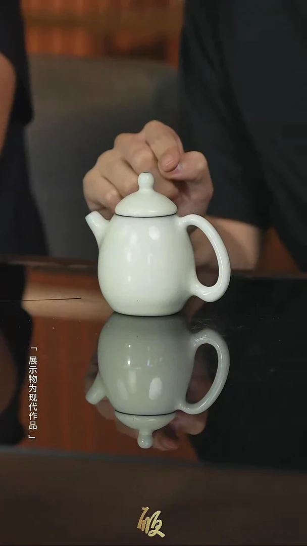 刘氏|月白龙蛋壶-CJ