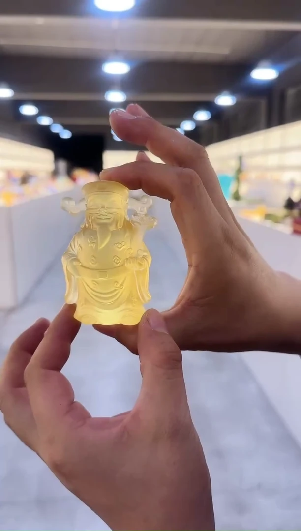 手工艺品琉璃小财神