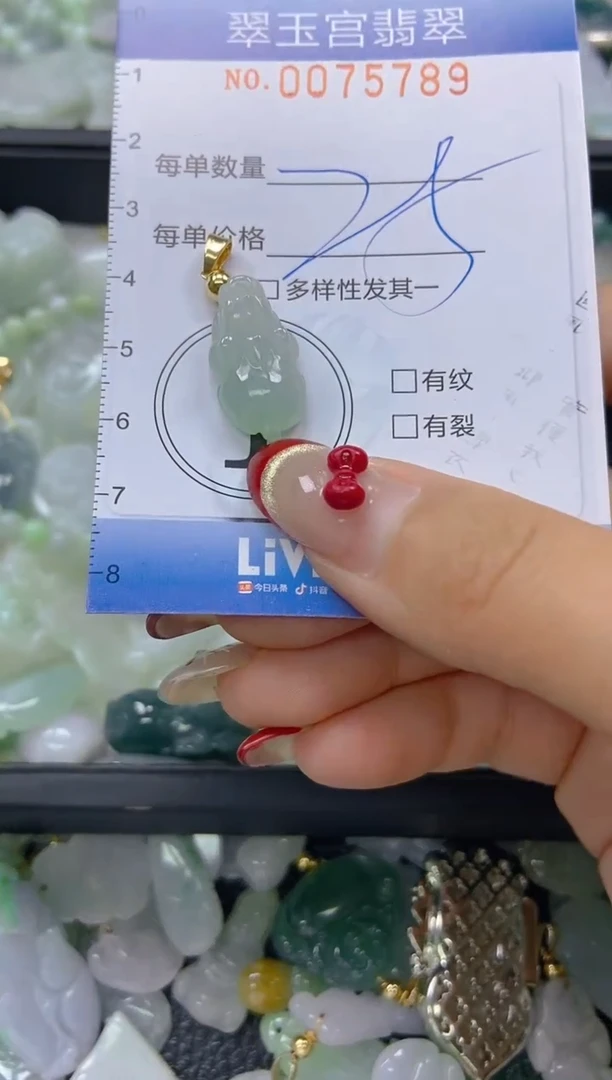 【闪购商品】翡翠颈饰未镶嵌闪购0075789