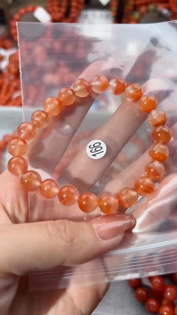 【闪购商品】南红玛瑙手串未镶嵌9
