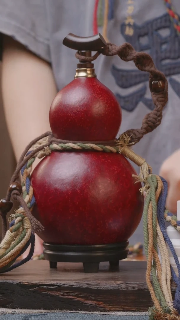 1012号精品大漆葫芦防腐防渗装水茶酒