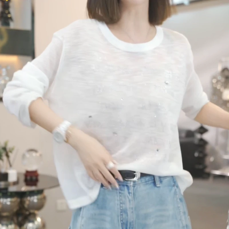 【手写情书】长袖T恤内搭宽松休闲百搭上衣长袖LK2504138