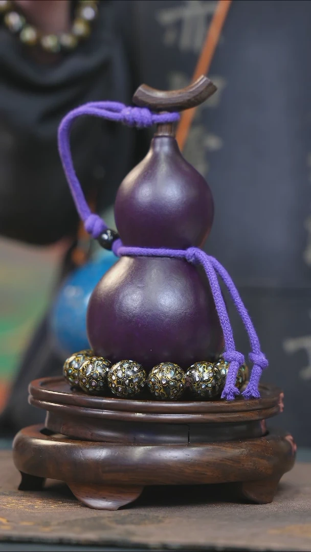 【闪购商品】YE102紫色小容量酒葫芦随缘发