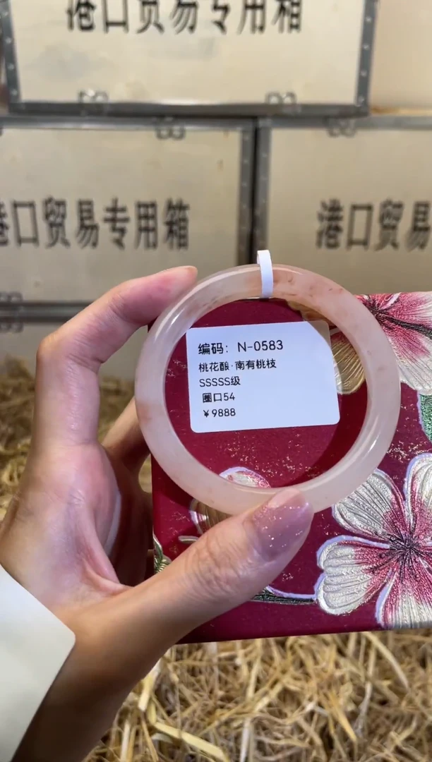 未镶嵌手镯石英质玉N0583